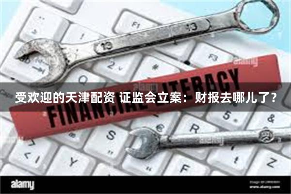 受欢迎的天津配资 证监会立案：财报去哪儿了？