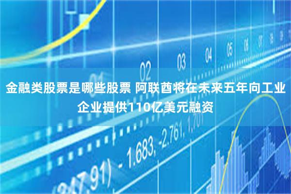 金融类股票是哪些股票 阿联酋将在未来五年向工业企业提供110亿美元融资