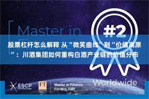 股票杠杆怎么解释 从“微笑曲线”到“价值高原”:川酒集团如何重构白酒产业链的价值分布